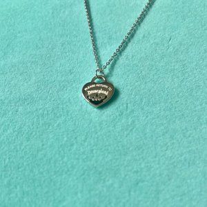 Inspired theme park villain black enamel sterling necklace